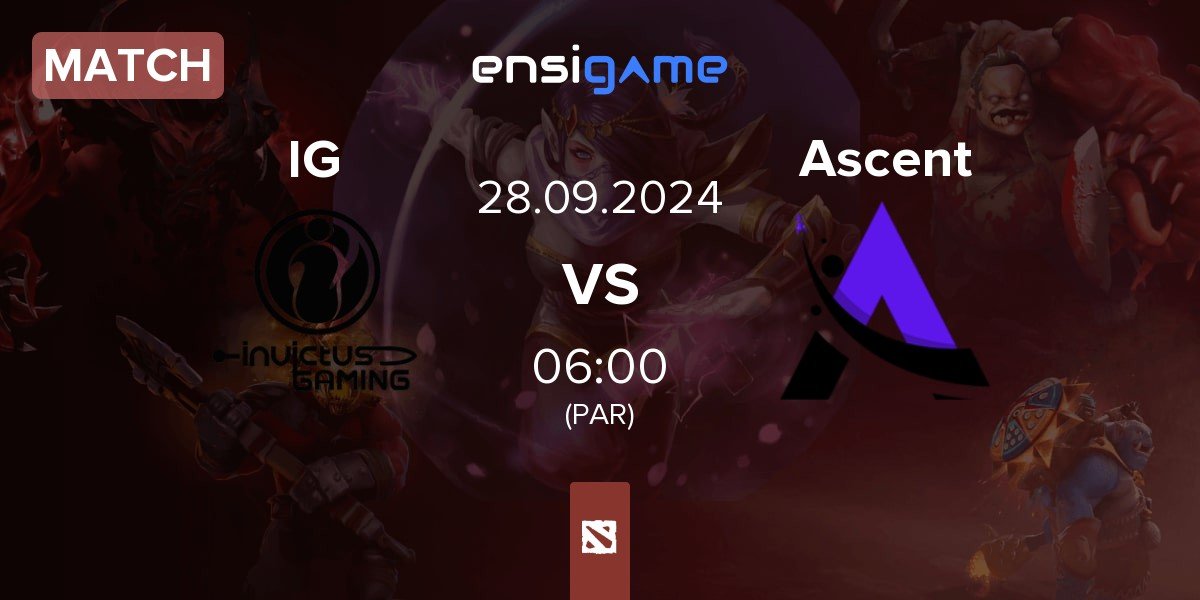 Match Invictus Gaming IG vs Ascent Esports Ascent | 28.09