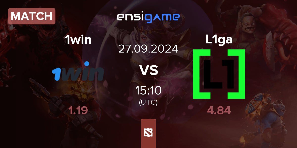 Match 1win vs L1ga Team L1ga | 27.09