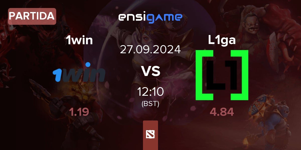 Partida 1win vs L1ga Team L1ga | 27.09