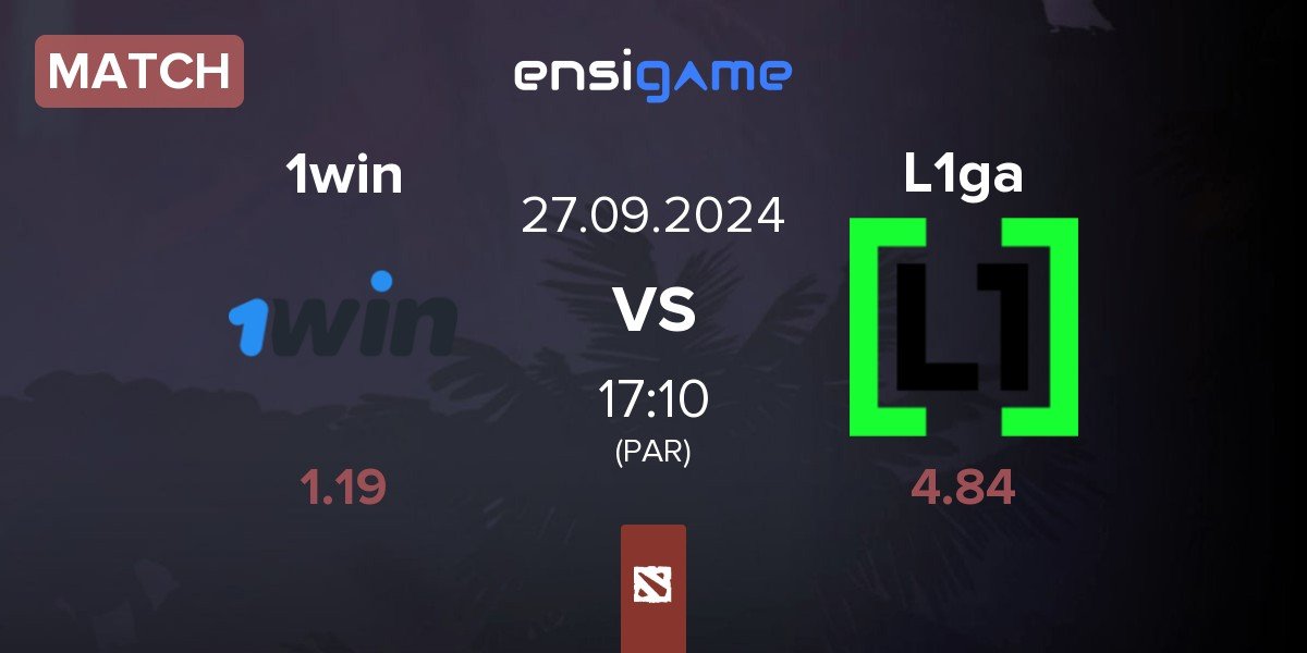 Match 1win vs L1ga Team L1ga | 27.09