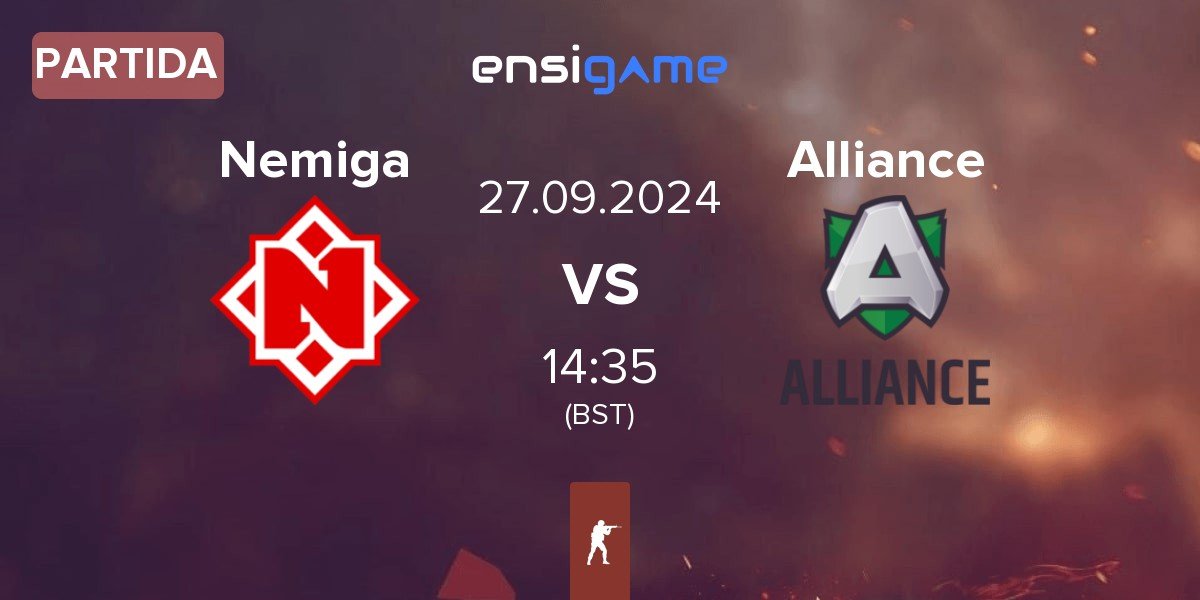 Partida Nemiga Gaming Nemiga vs Alliance | 27.09