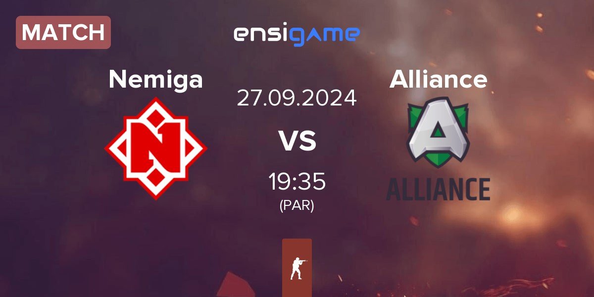 Match Nemiga Gaming Nemiga vs Alliance | 27.09