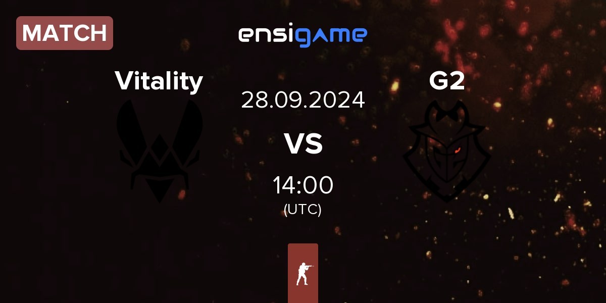 Match Team Vitality Vitality vs G2 Esports G2 | 28.09