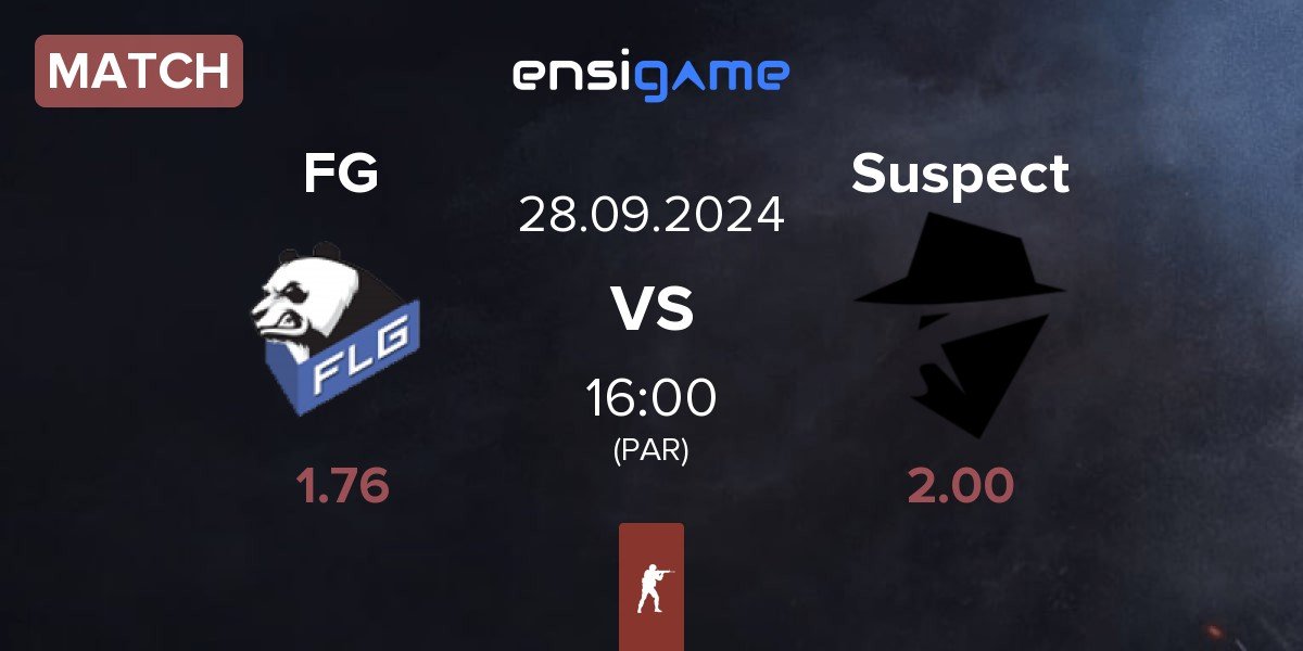 Match Fluffy Gangsters FG vs The Suspect Suspect | 28.09