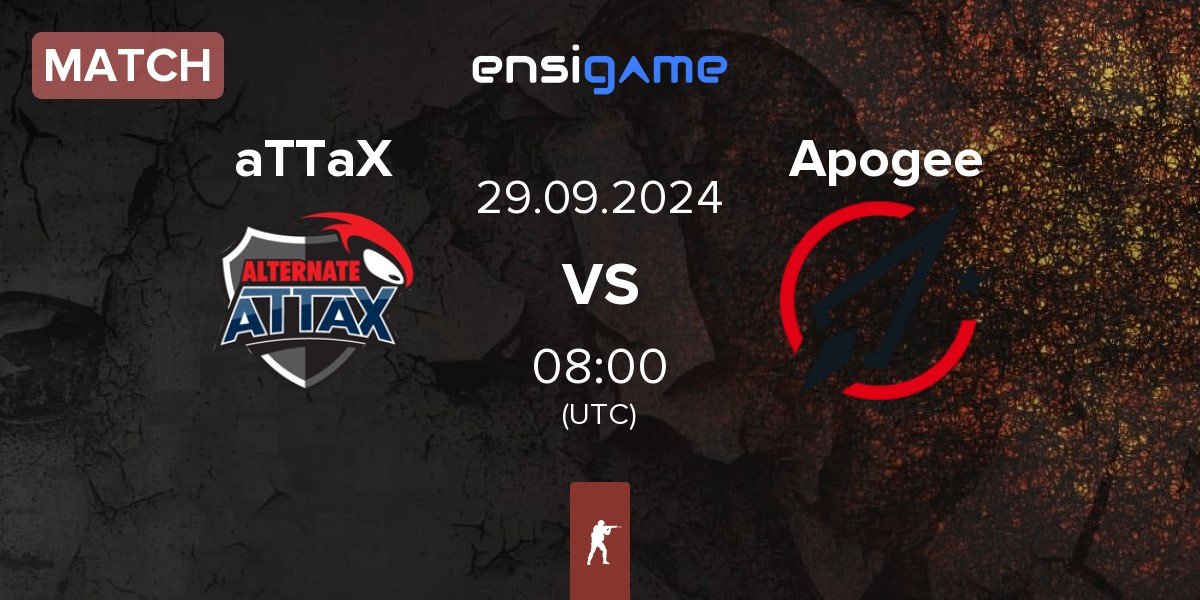 Match ALTERNATE aTTaX aTTaX vs Apogee | 29.09