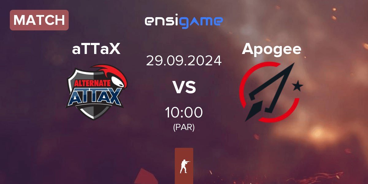 Match ALTERNATE aTTaX aTTaX vs Apogee | 29.09