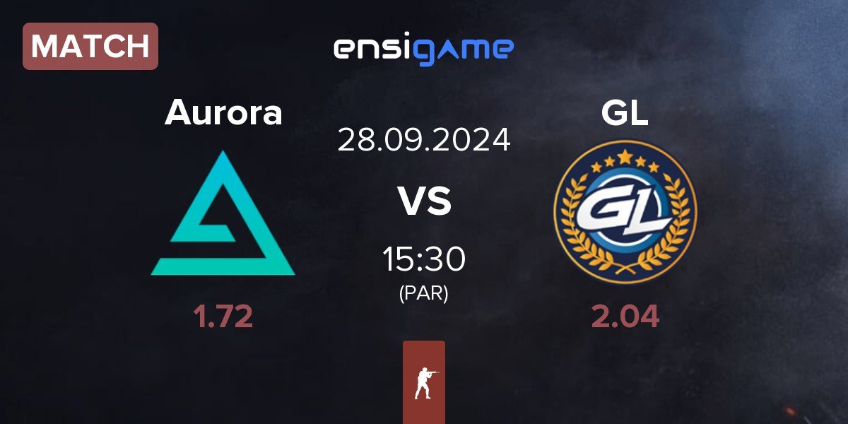 Match Aurora Gaming Aurora vs GamerLegion GL | 28.09