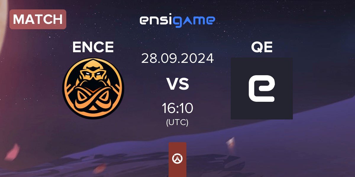 Match ENCE vs Quick Esports QE | 28.09