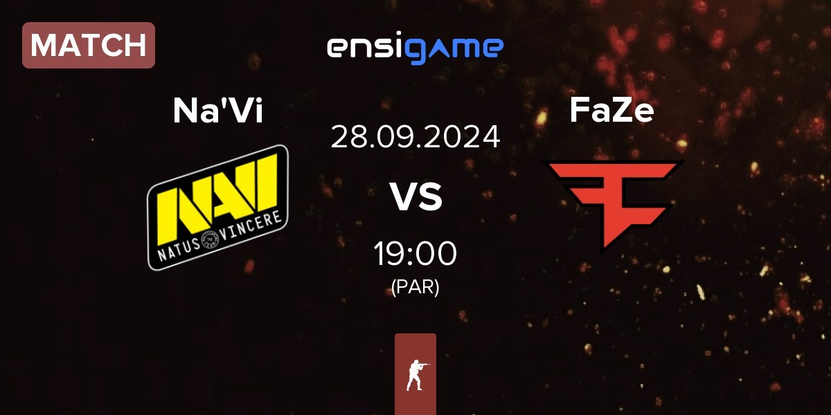 Match Natus Vincere Na'Vi vs FaZe Clan FaZe | 28.09