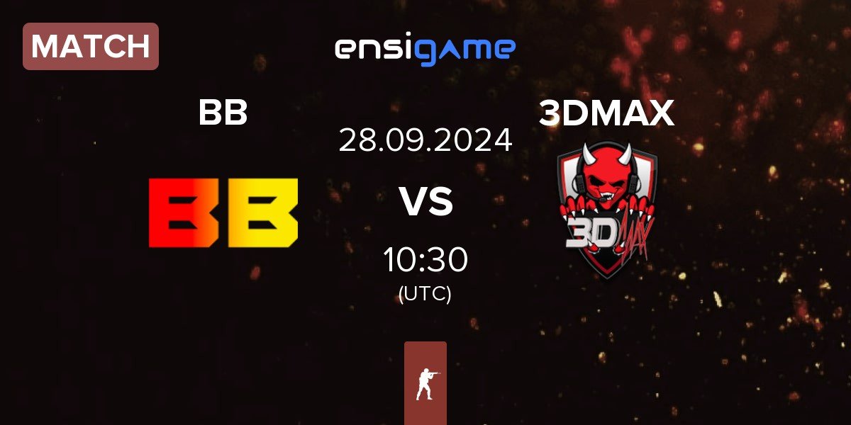 Match BetBoom BB vs 3DMAX | 28.09