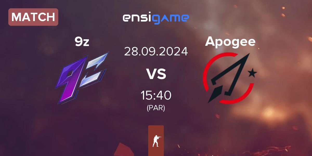 Match 9z Team 9z vs Apogee | 28.09