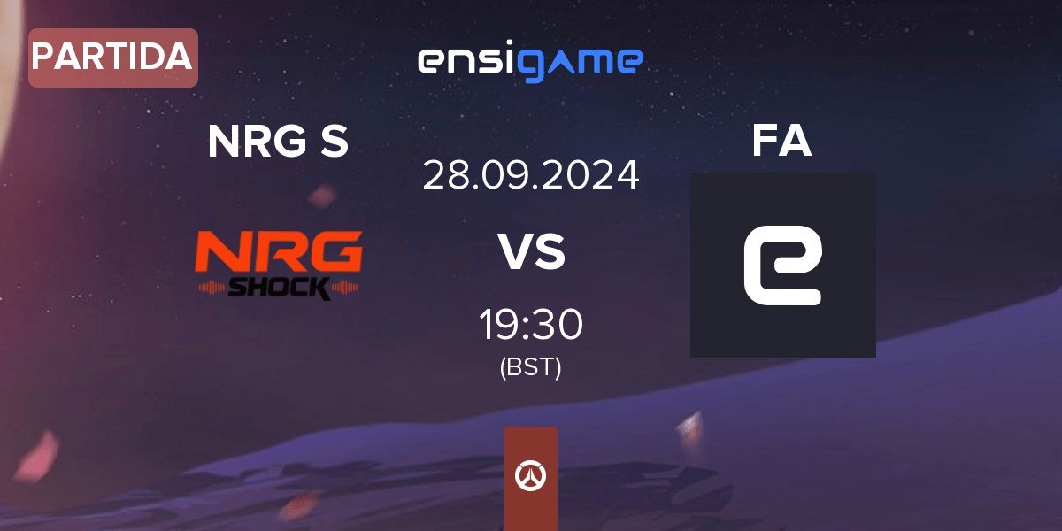 Partida NRG Shock NRG S vs FLUFFY AIMERS FA | 28.09