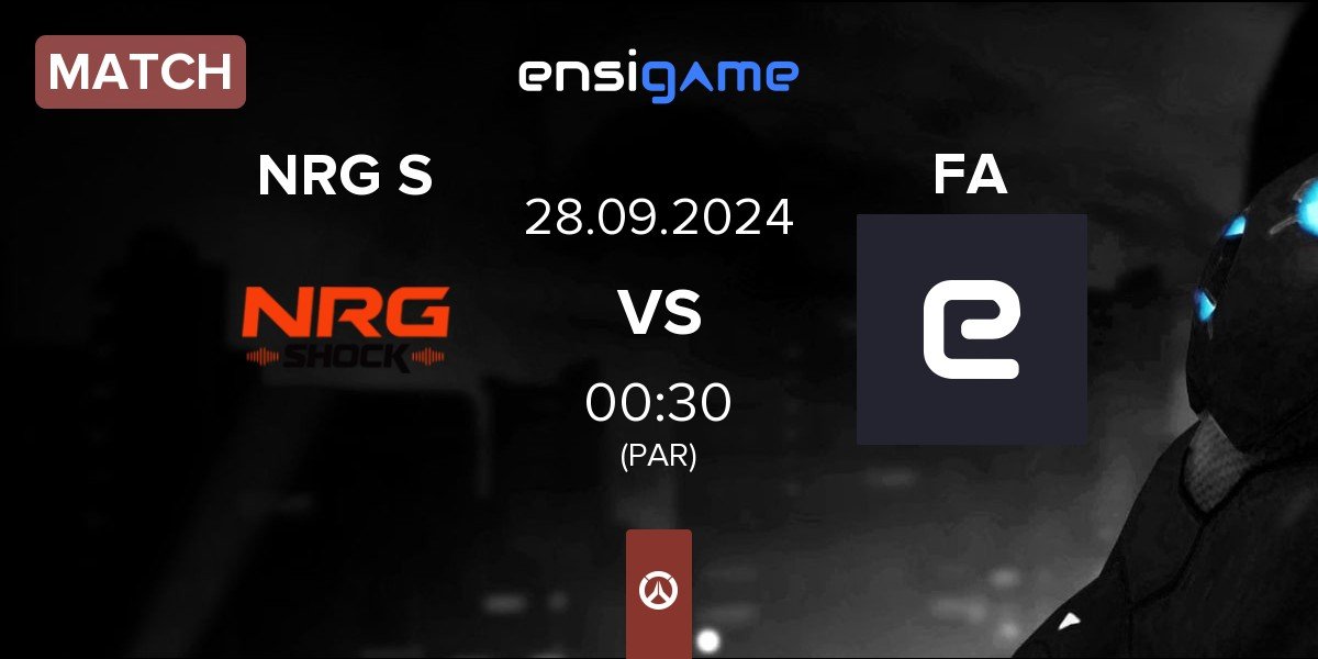 Match NRG Shock NRG S vs FLUFFY AIMERS FA | 28.09