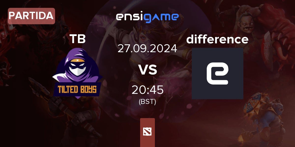 Partida TILTEDBOYS TB vs difference Team difference | 27.09