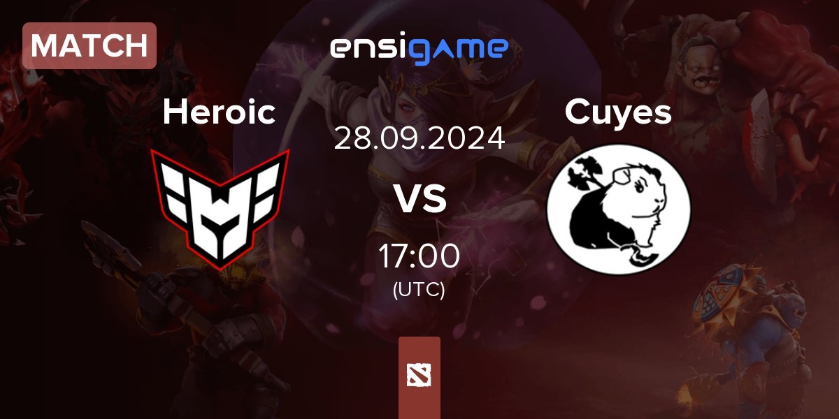 Match Heroic vs Cuyes Esports Cuyes | 28.09