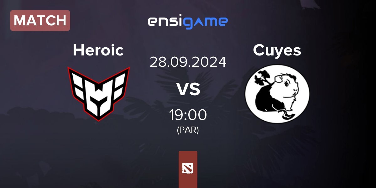 Match Heroic vs Cuyes Esports Cuyes | 28.09