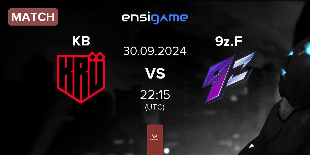 Match KRÜ Blaze KB vs 9z Team Female 9z.F | 30.09