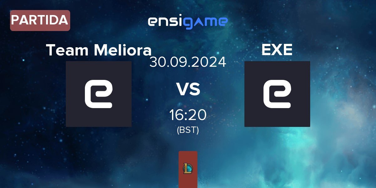 Partida Team Meliora TML vs EXILE esports EXE | 30.09