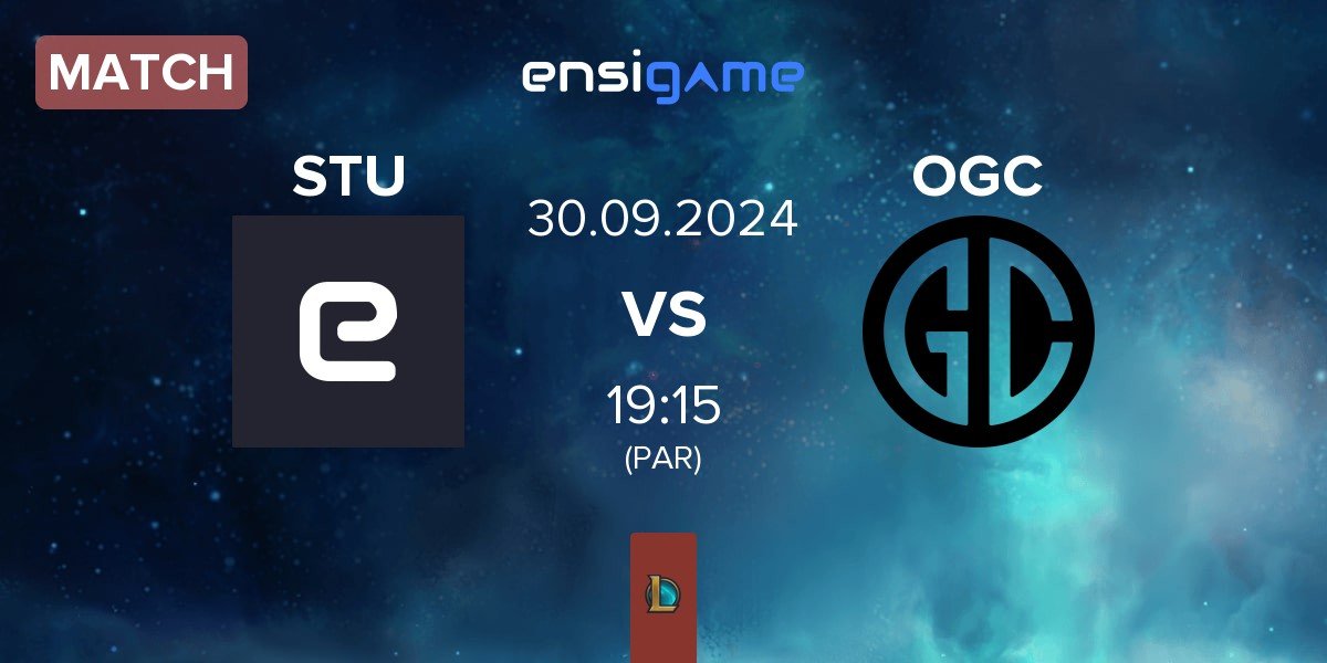 Match Esport STUBA STU vs OGC Esports OGC | 30.09