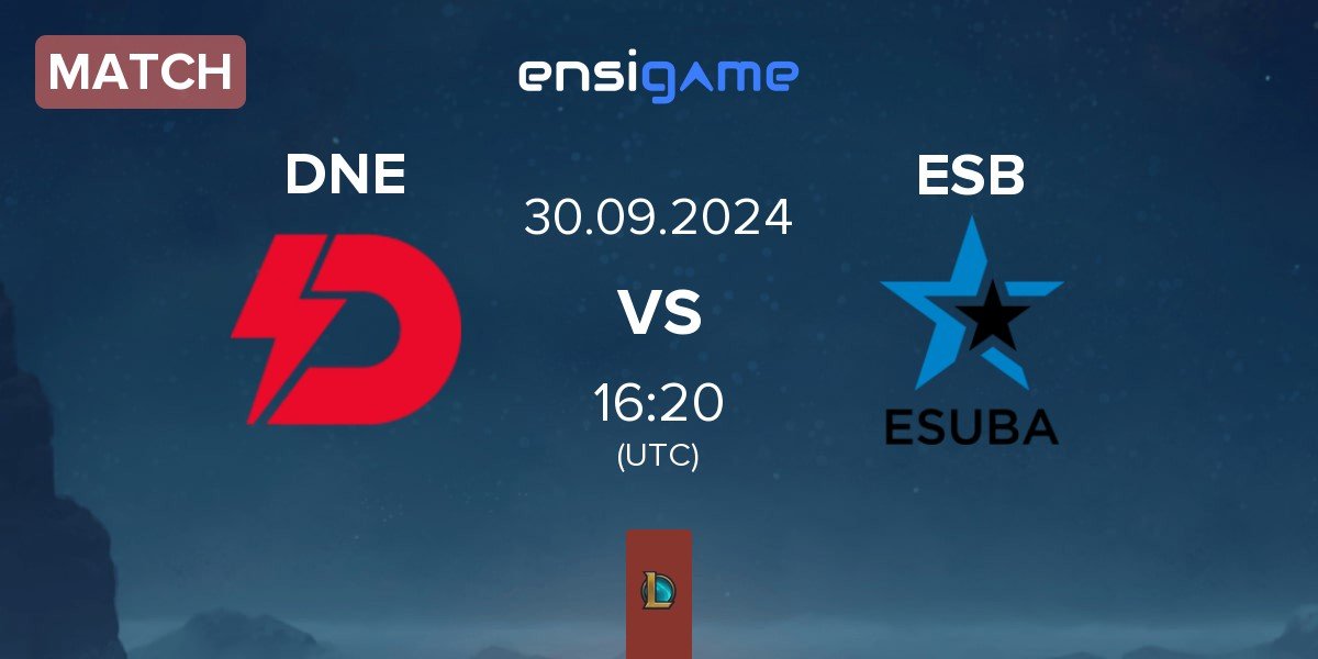 Match Dynamo Eclot DNE vs eSuba ESB | 30.09