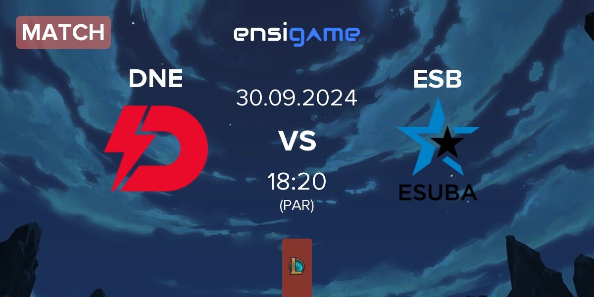 Match Dynamo Eclot DNE vs eSuba ESB | 30.09