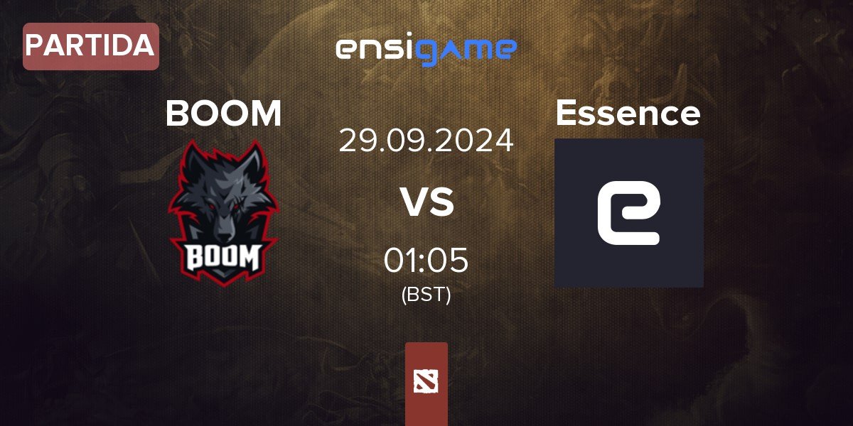 Partida BOOM Esports BOOM vs Team Essence Essence | 29.09