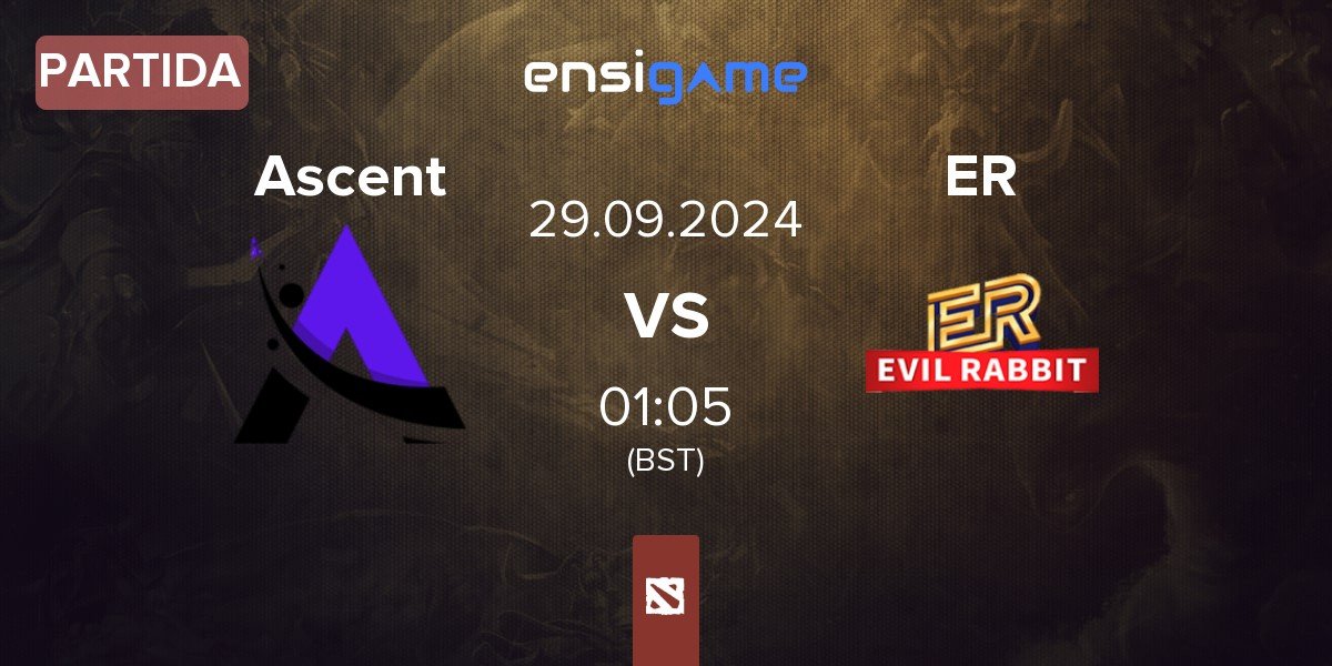 Partida Ascent Esports Ascent vs Evil Rabbit ER | 29.09