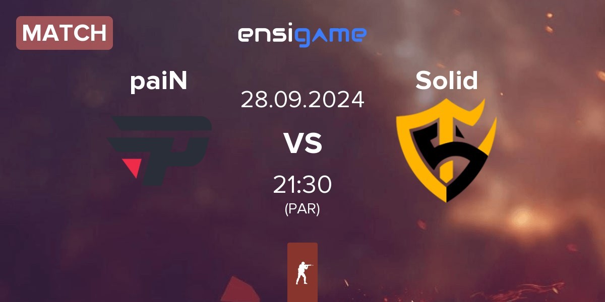 Match paiN Gaming paiN vs Team Solid Solid | 28.09