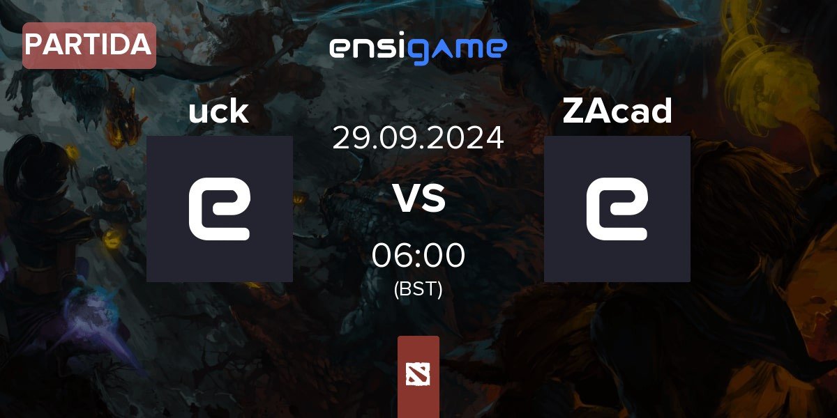 Partida uncrownedkings uck vs Zone Academy ZAcad | 29.09