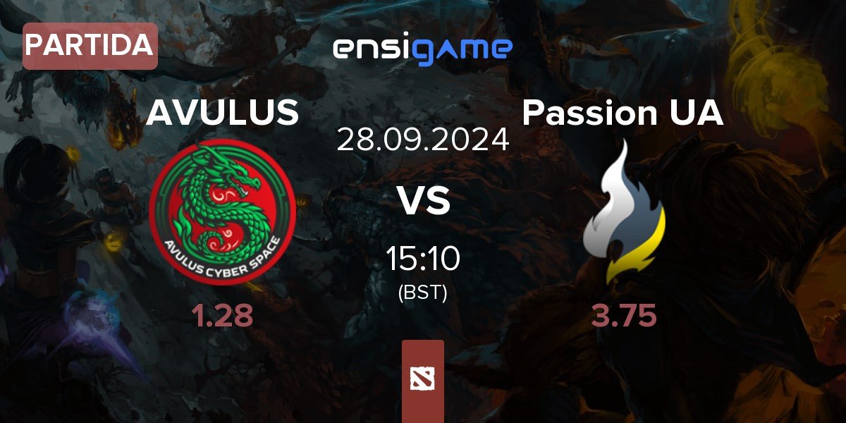 Partida AVULUS vs Passion UA | 28.09