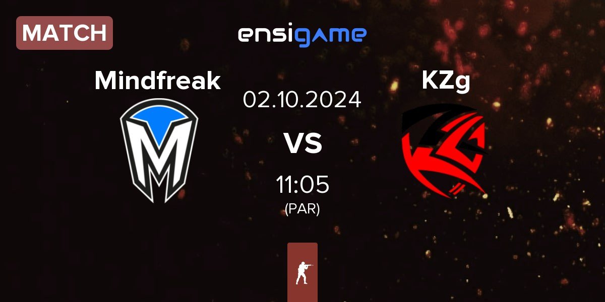 Match Mindfreak vs KZG KZg | 02.10