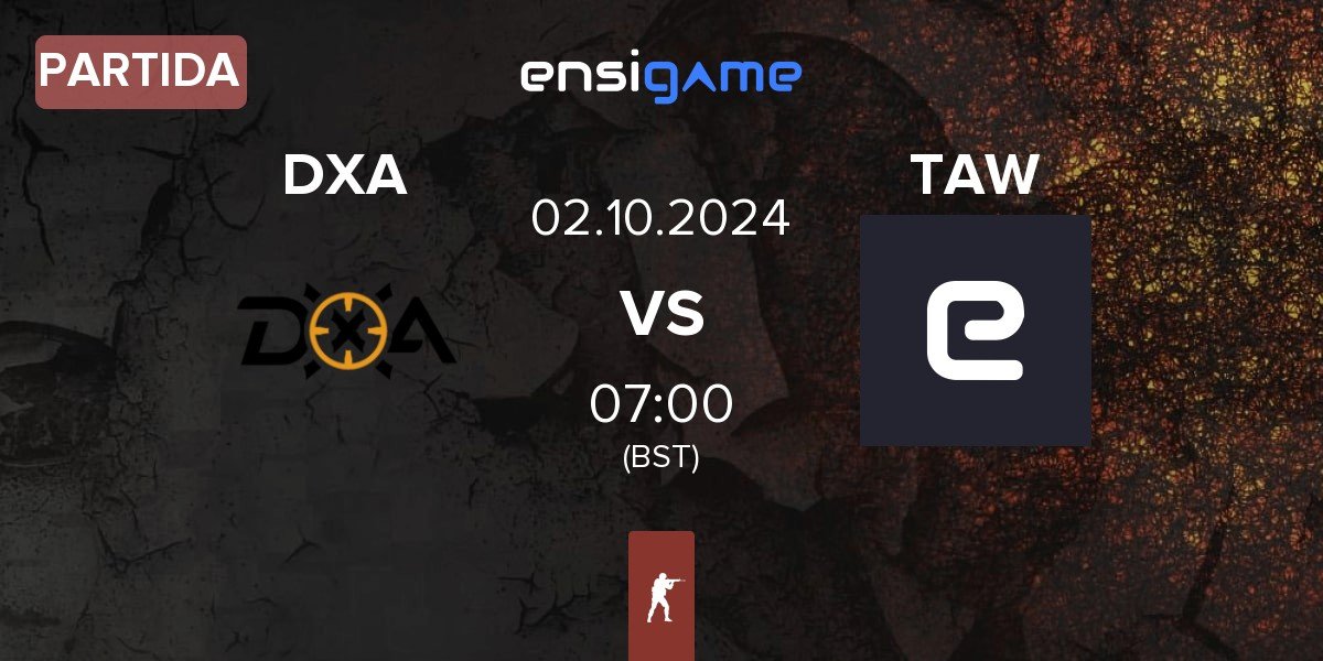 Partida DXA Esports DXA vs The Art of War TAW | 02.10