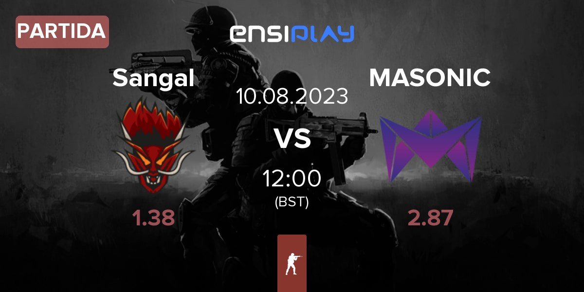 Partida Sangal Esports Sangal vs MASONIC | 10.08