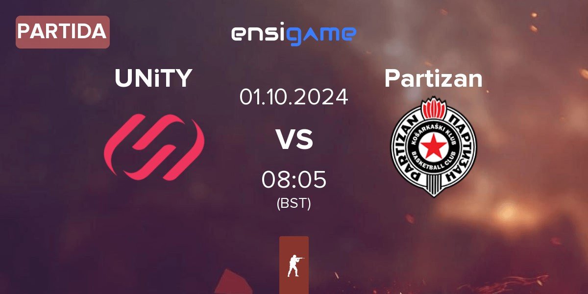 Partida UNiTY vs Partizan | 01.10