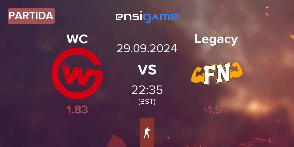 Partida Wildcard Gaming WC vs Legacy | 29.09