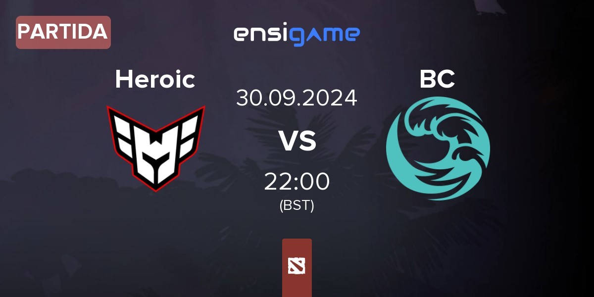 Partida Heroic vs beastcoast BC | 30.09