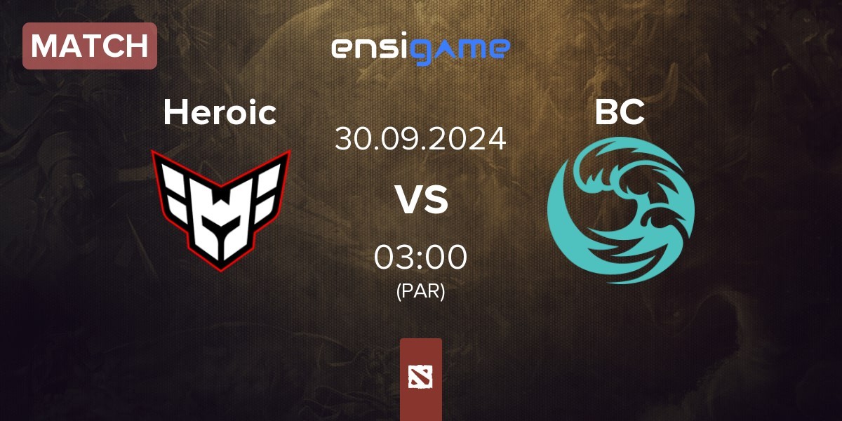 Match Heroic vs beastcoast BC | 30.09