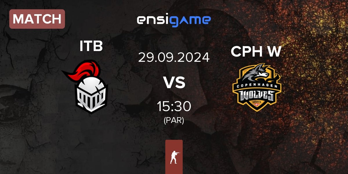 Match Into The Breach ITB vs Copenhagen Wolves CPH W | 29.09