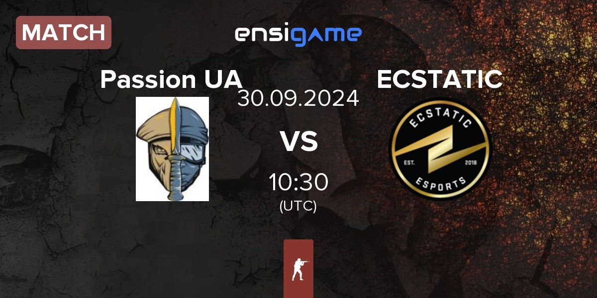 Match Passion UA vs ECSTATIC | 30.09