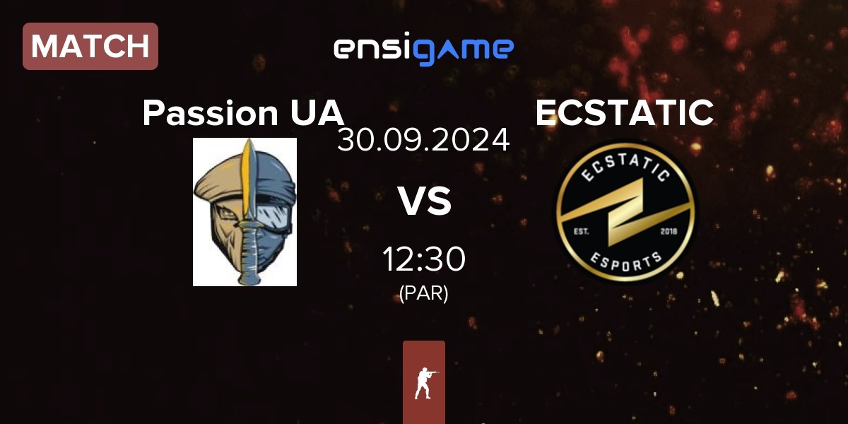 Match Passion UA vs ECSTATIC | 30.09