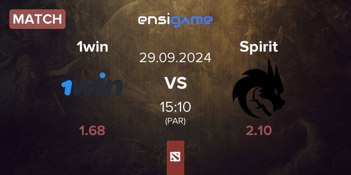 Match 1win vs Team Spirit Spirit | 29.09