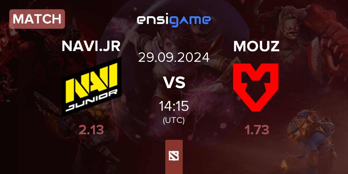 Match Navi Junior NAVI.JR vs MOUZ | 29.09