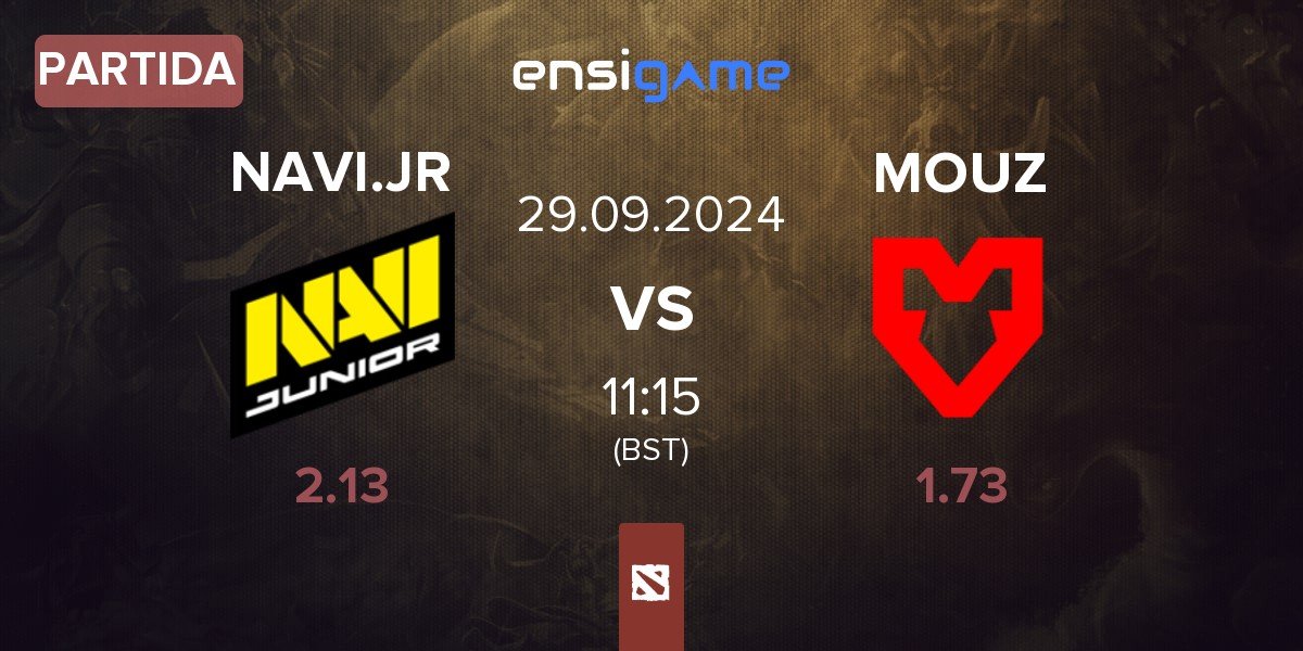 Partida Navi Junior NAVI.JR vs MOUZ | 29.09