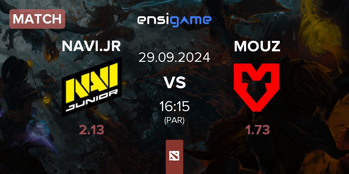 Match Navi Junior NAVI.JR vs MOUZ | 29.09