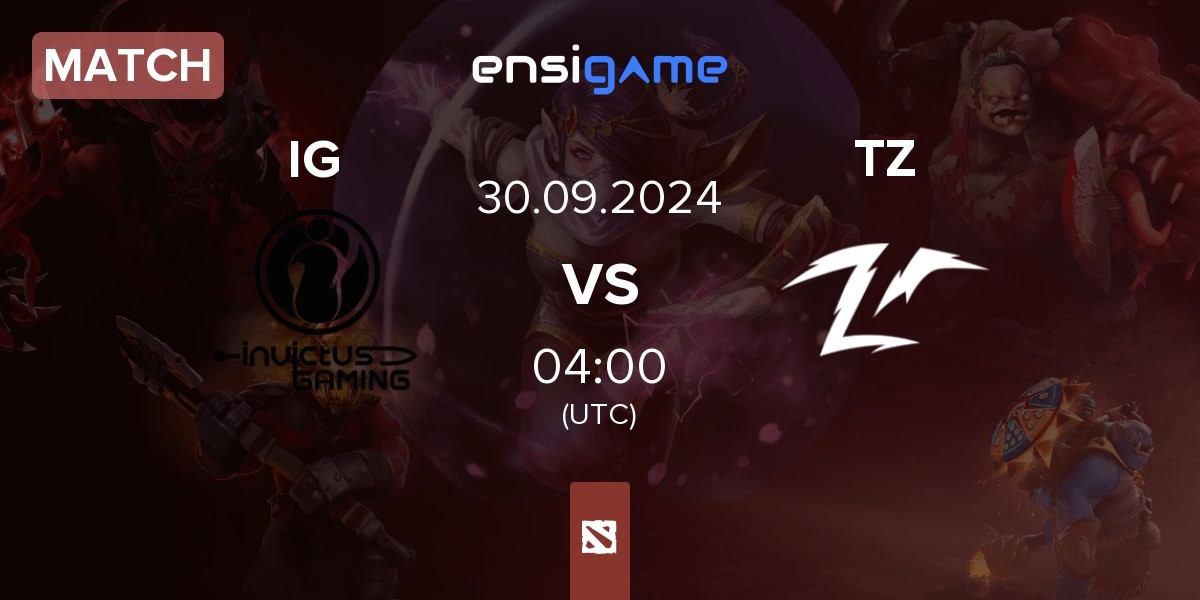 Match Invictus Gaming IG vs Team Zero TZ | 30.09