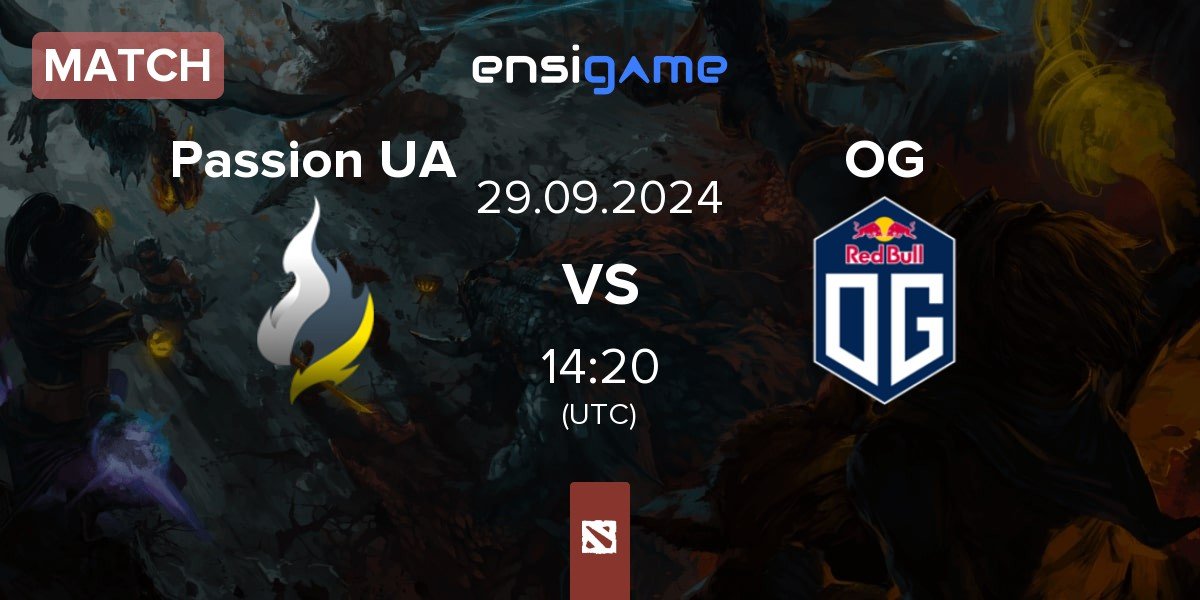 Match Passion UA vs OG | 29.09