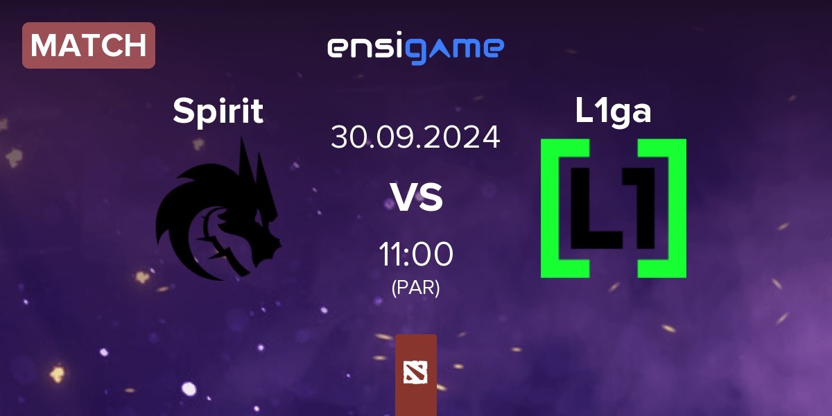 Match Team Spirit Spirit vs L1ga Team L1ga | 30.09