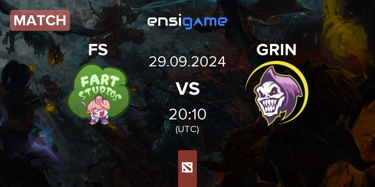 Match Fart Studios FS vs GRIN Esports GRIN | 29.09