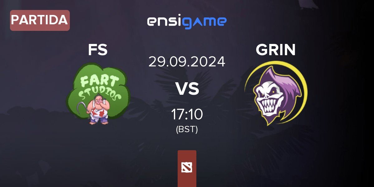 Partida Fart Studios FS vs GRIN Esports GRIN | 29.09