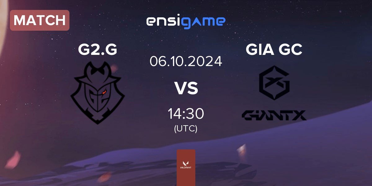 Match G2 Gozen G2.G vs GIANTX GC GIA GC | 06.10